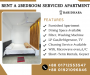 RENT 2Bed Room Serviced Apartment In Baridhara.